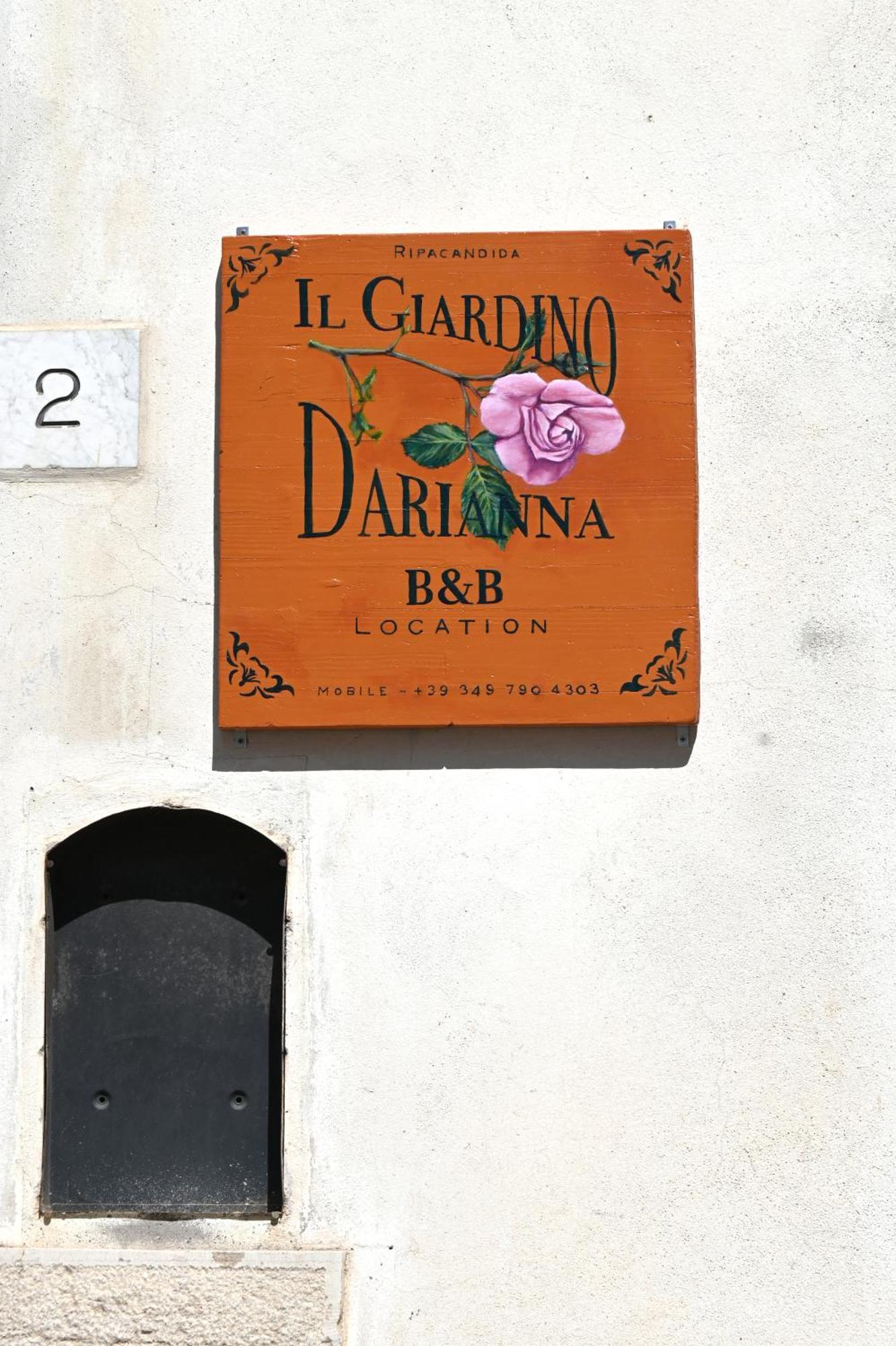 Giardino Darianna Bed & Breakfast Ripacandida Bagian luar foto